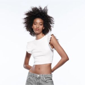 Zara Ruffled Top